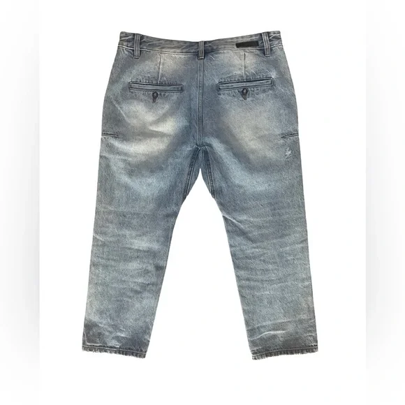 Men’s One Teaspoon One Man Low Slung Mr. Brown Jeans in Whiskey Waist Size 32 - Picture 3 of 11